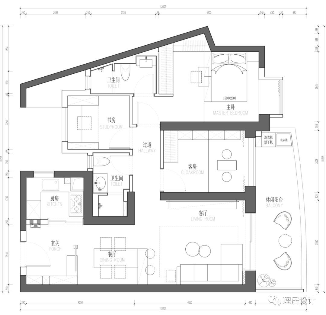 极致黑盒子 | 厦门 102㎡个性居住空间设计-29