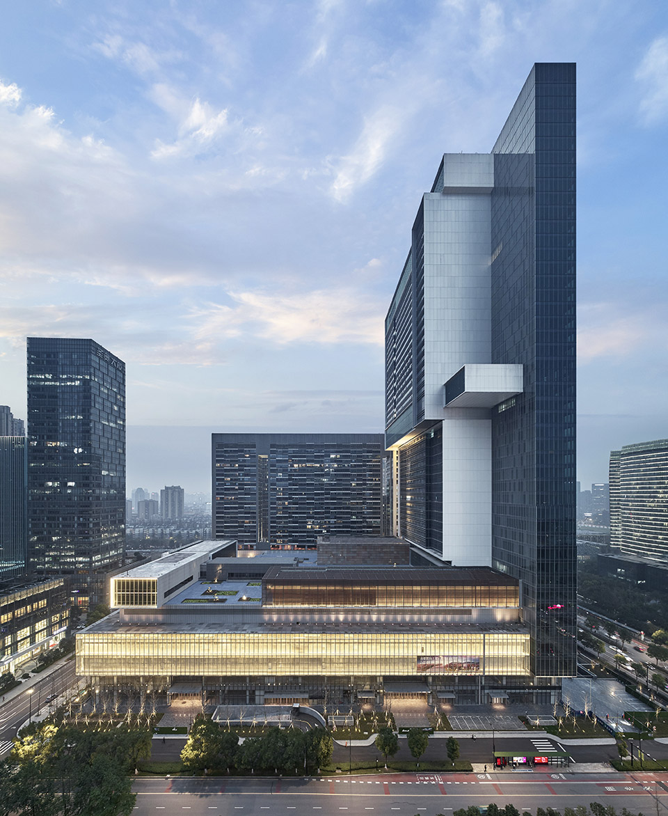 杭州高德置地广场丨中国杭州丨SOM-3
