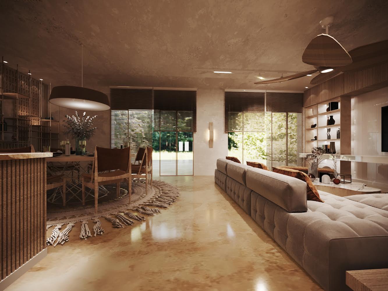 Living area in Marassi-4