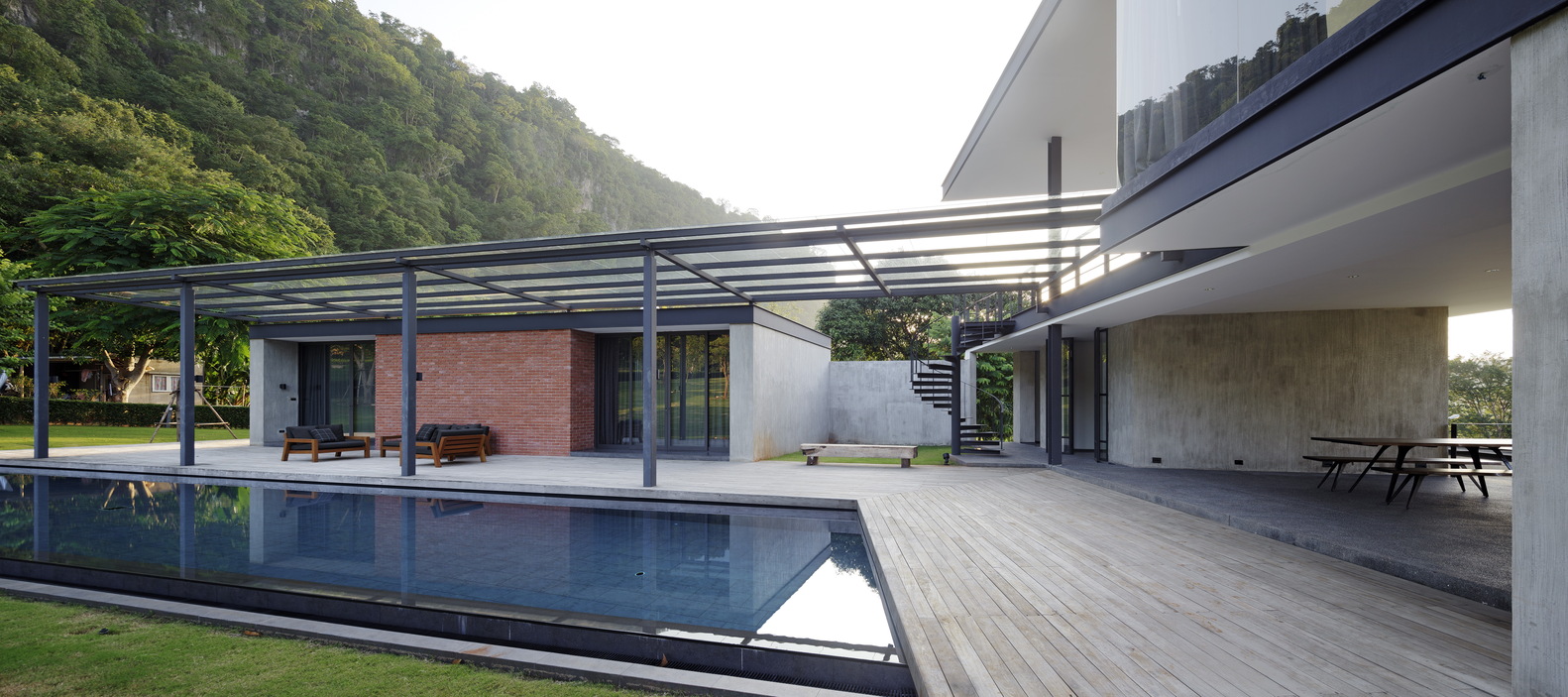 泰国 Khaoyai 度假屋，与自然共生的绿色家园-42