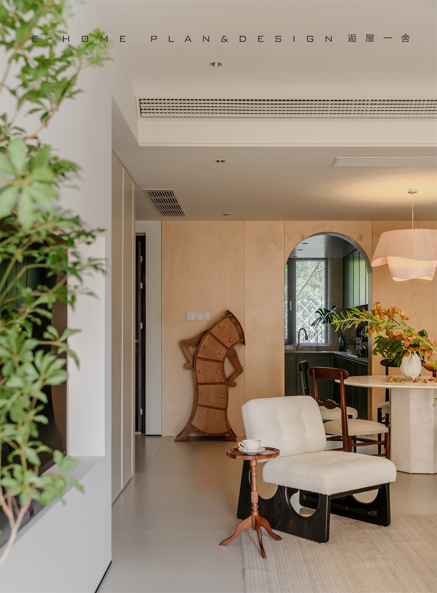 花园入室,三代同住的家丨逅屋一舍-18