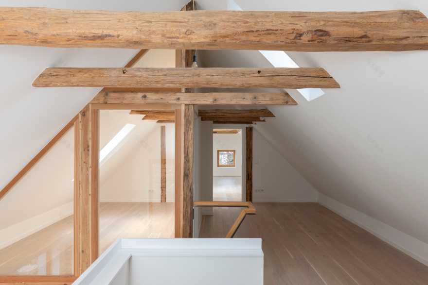 德国乡村百年老宅的现代复兴丨Hoff Architects,Sierra Boaz Cobb-23