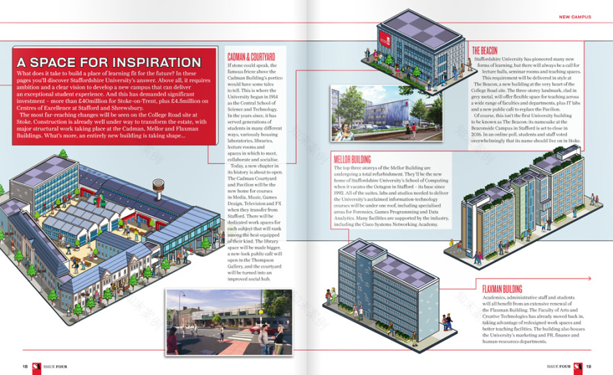 未来校园 · Staffordshire 大学校园地图-5