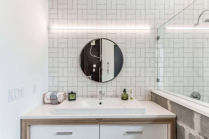 休斯顿工业风平房浴室丨美国丨Steven Allen Designs-9