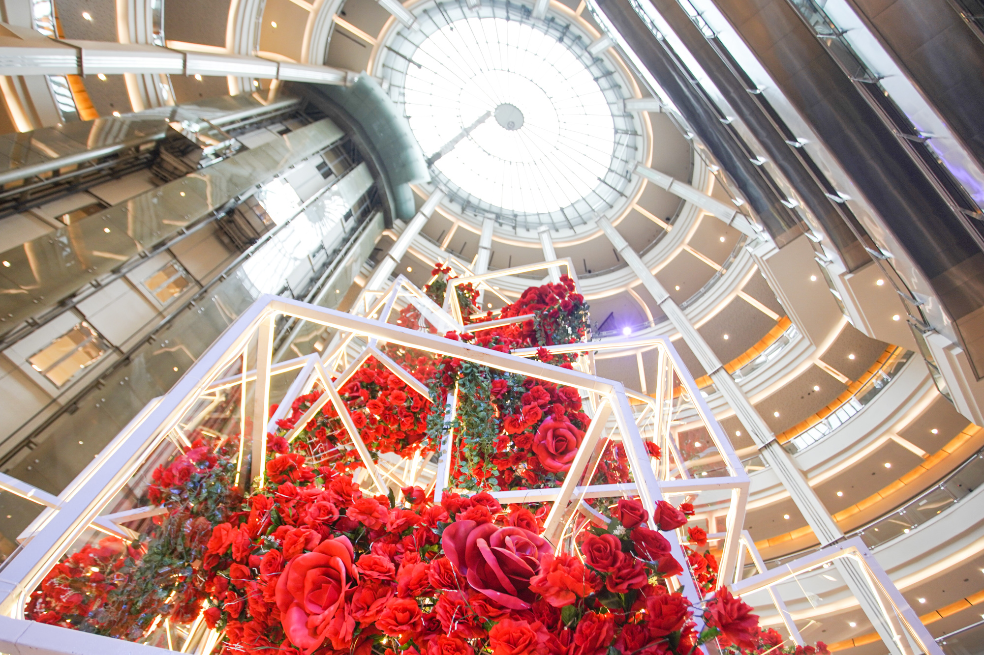 Petals Of Hope - Xmas VM Mall Decor Installation-6