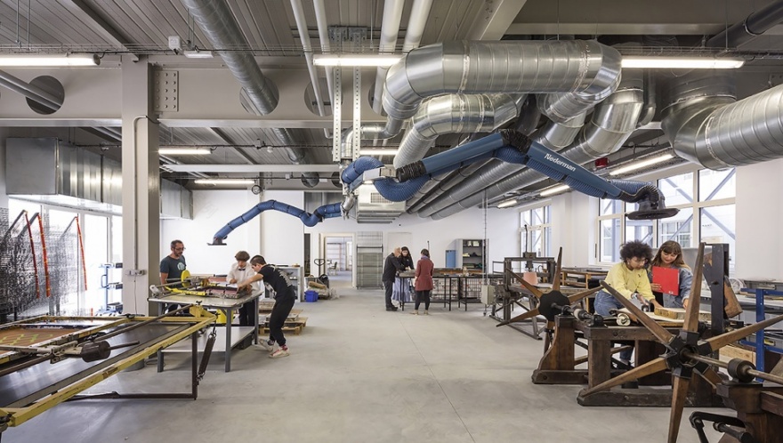 南特高等艺术学院新楼丨法国南特丨Franklin Azzi Architecture-37