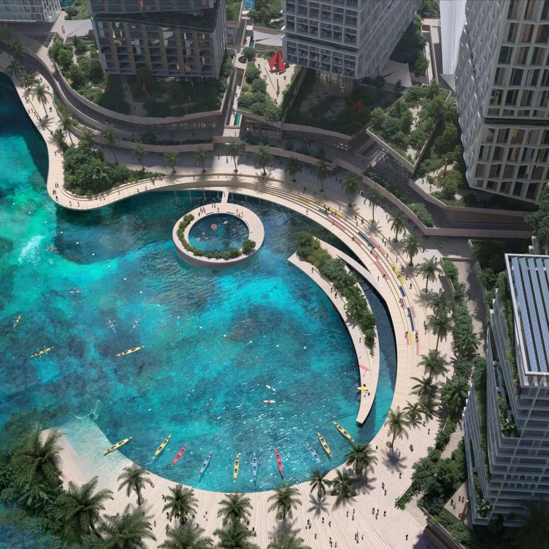 Snøhetta作品｜马来西亚杰塞尔顿码头总体规划-11