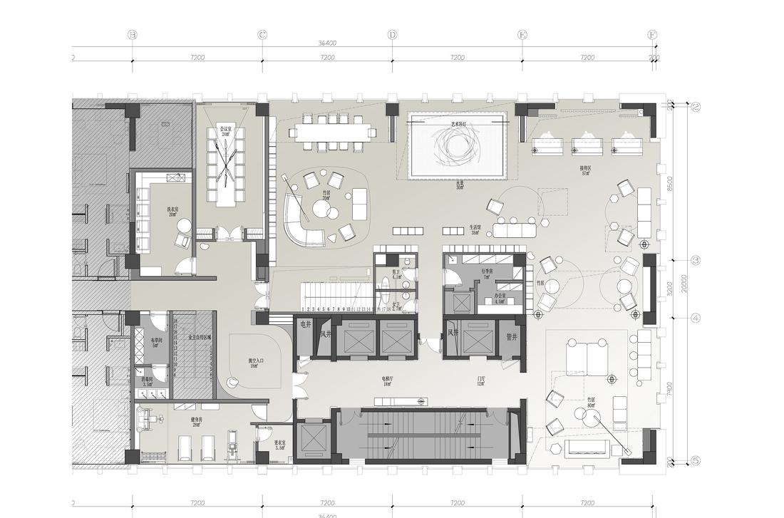 艾鼎奖丨银奖：太原滨河学府街亚朵酒店-12