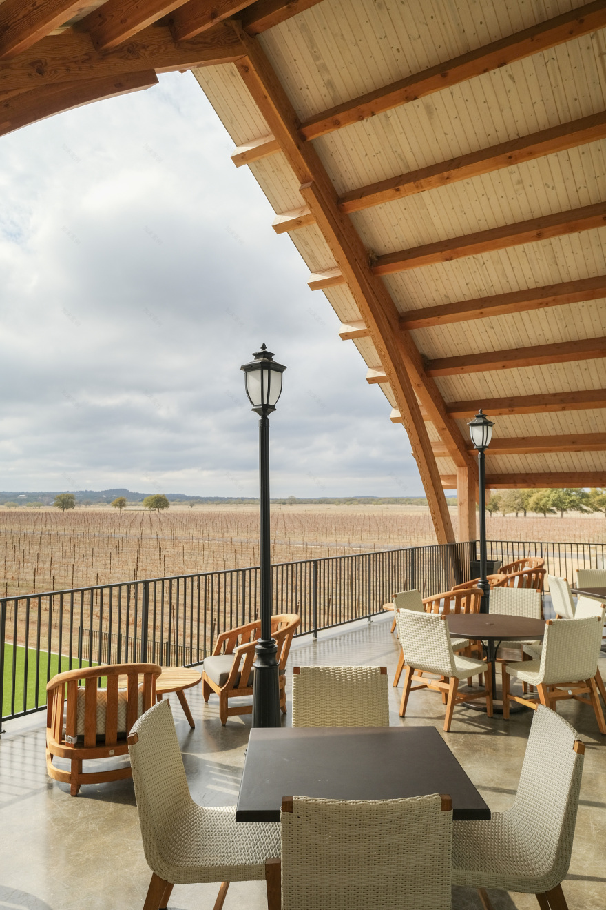 Augusta Vin Winery 酒庄设计丨美国德克萨斯丨Texas Timber Frames-17