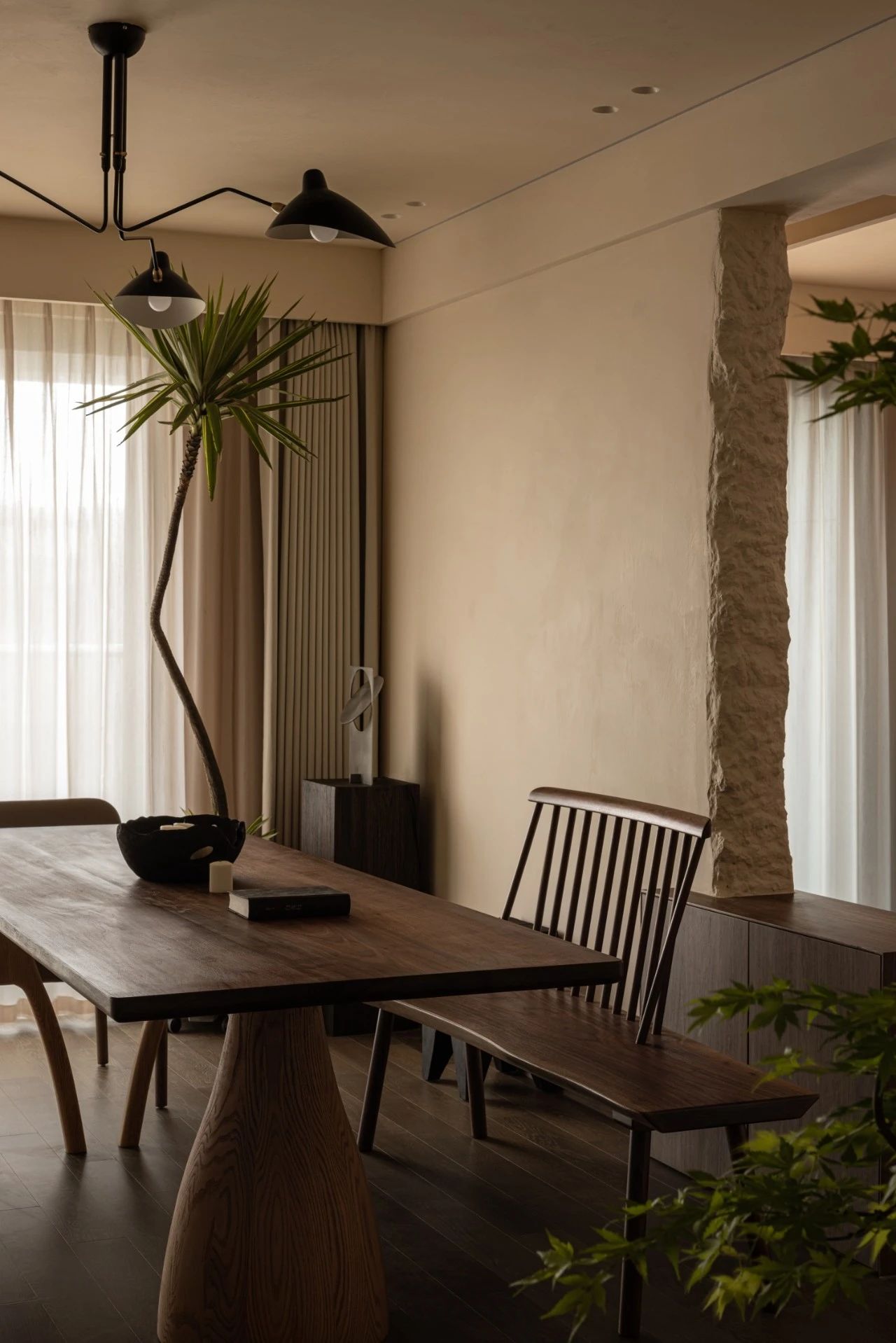 杭州侘寂美学住宅设计丨中国杭州丨為设计-16