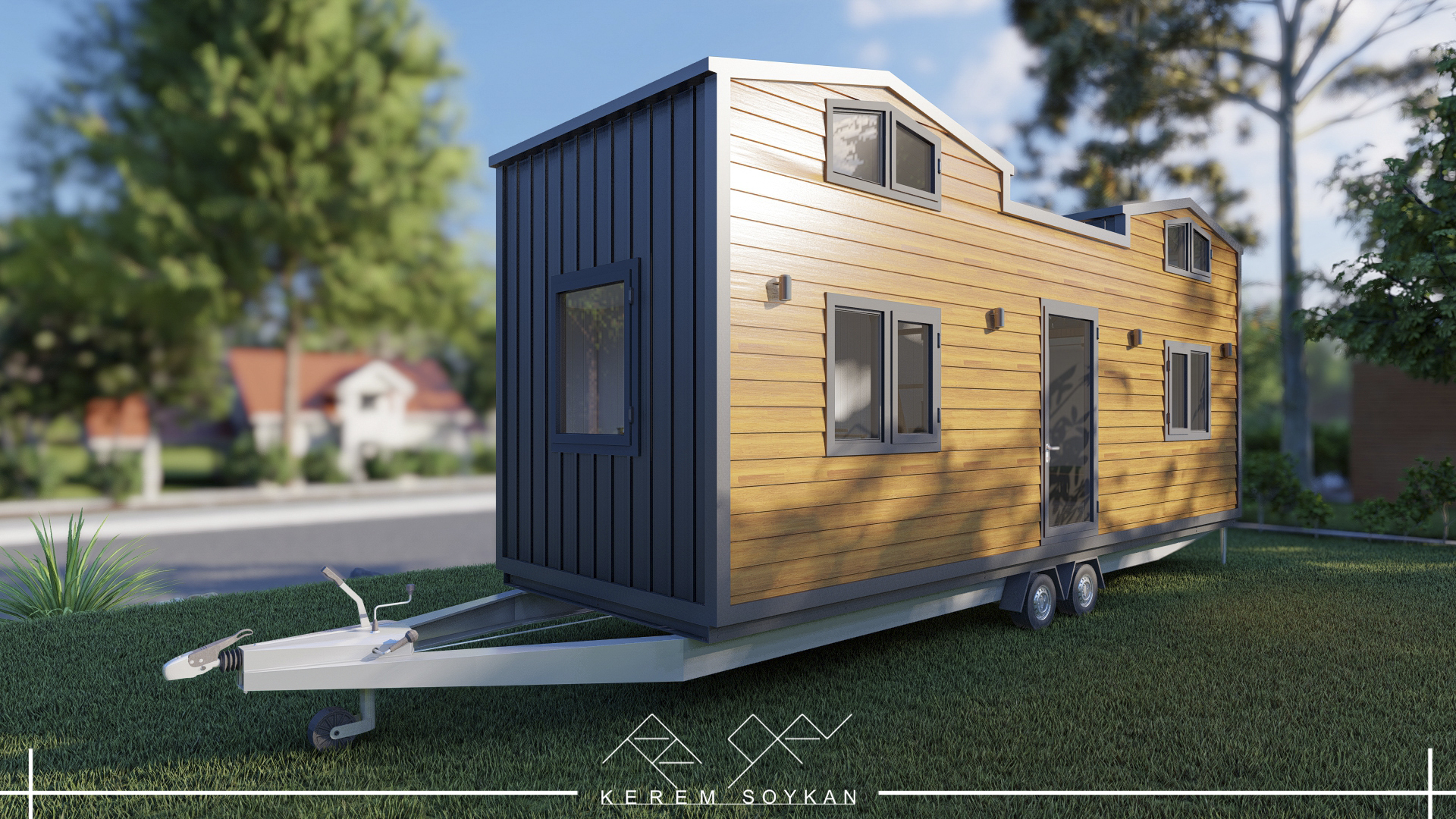 AYD Tiny House TYH 8000 3D Model-9