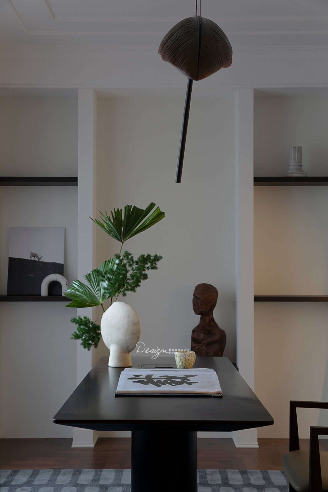 优雅咏唱,复古调的诗意生活丨紫苹果装饰集团-84