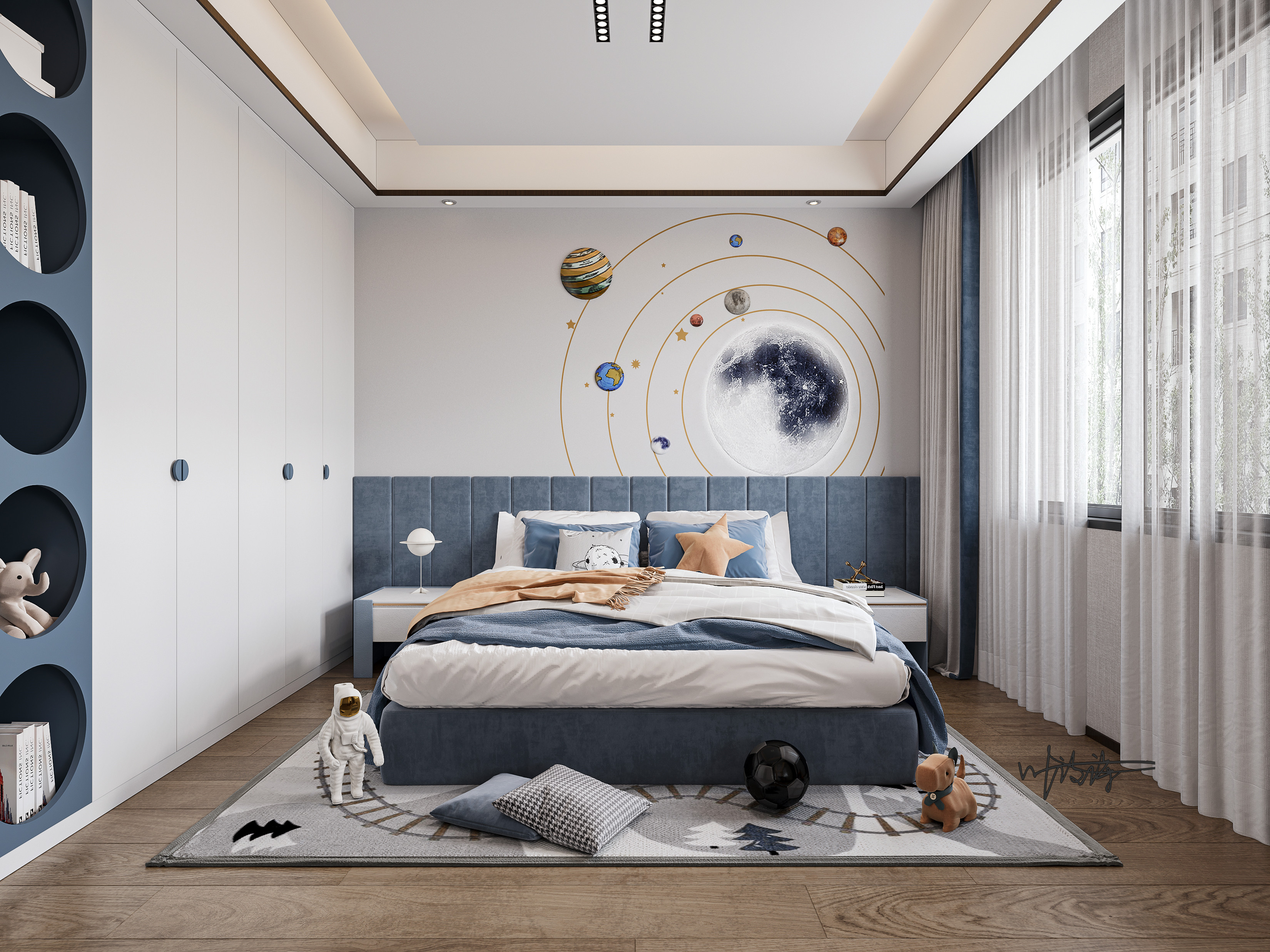 新中式别墅—东方典雅诗意之居-3