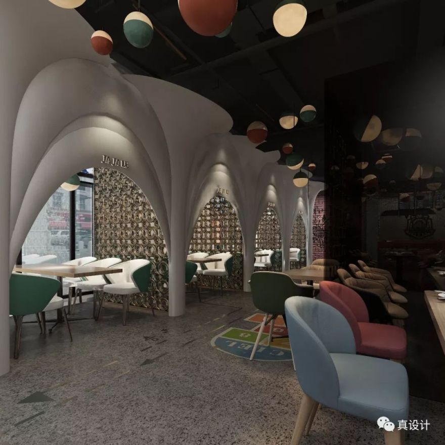 白泽汉打造梦幻机场餐厅,设计亮点纷呈-90