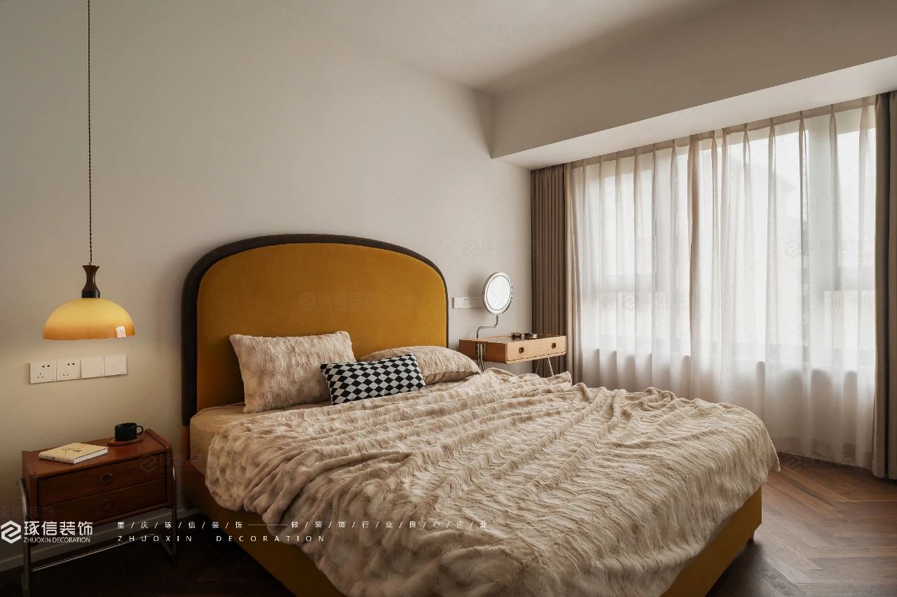 95 平复古风个性自在住宅丨琢信装饰-22