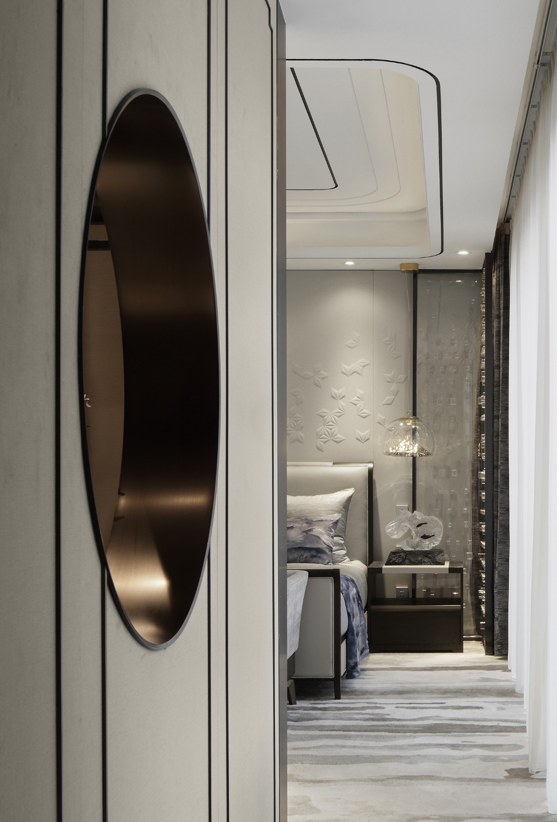 广东佛山信财置业绿岛湖项目合院别墅样板房  INNEST意巢设计-37