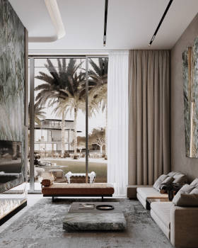 迪拜某别墅卧室设计丨阿联酋迪拜