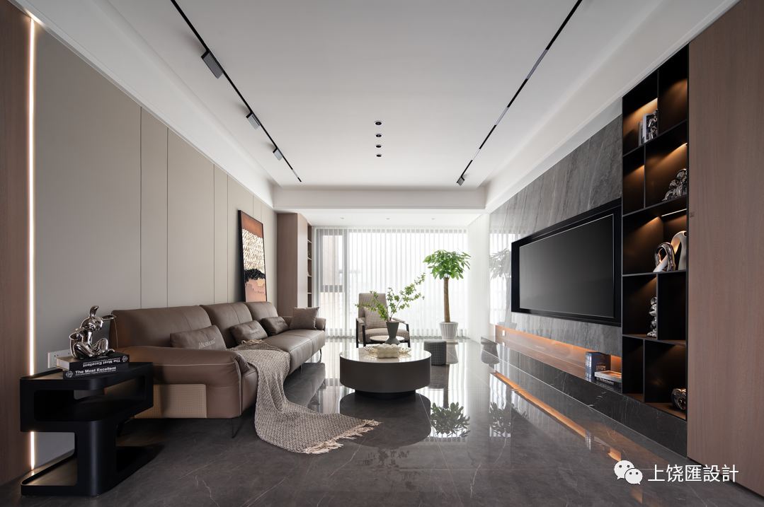 简约潮流平层空间设计丨华浔品味装饰-18