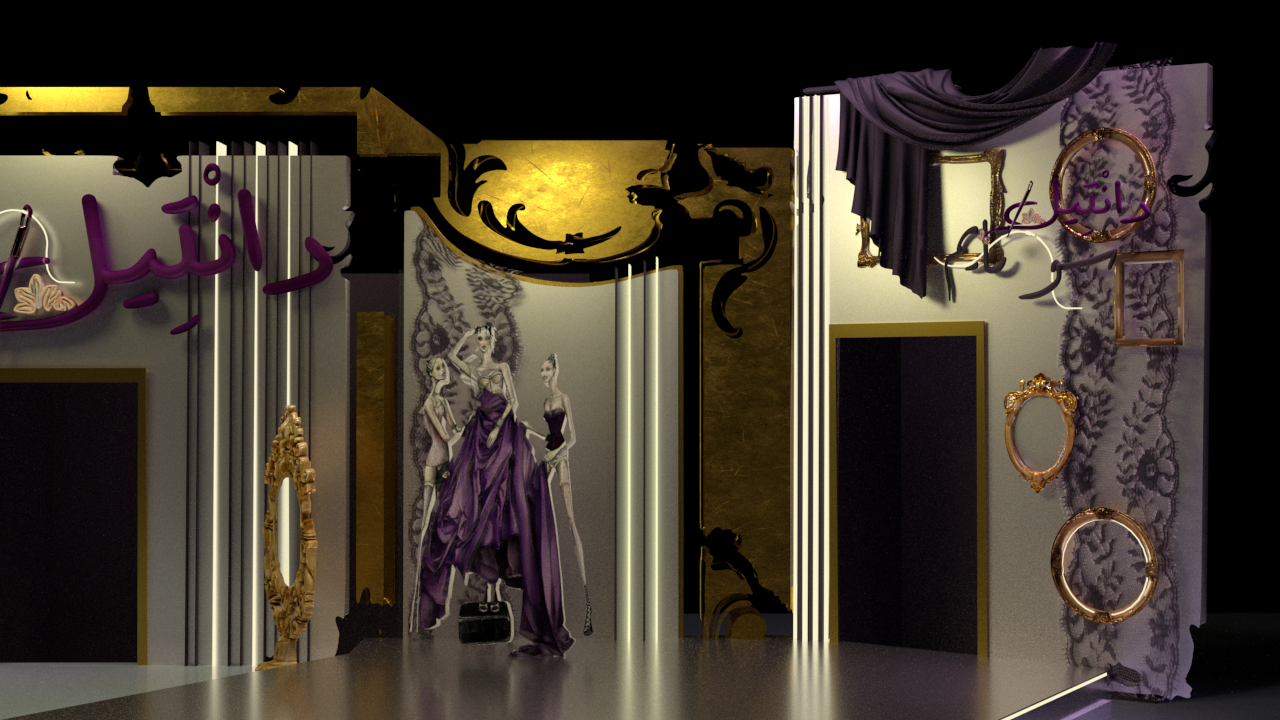 DANTELLE – Editorial TV Fashion program Set Design-2