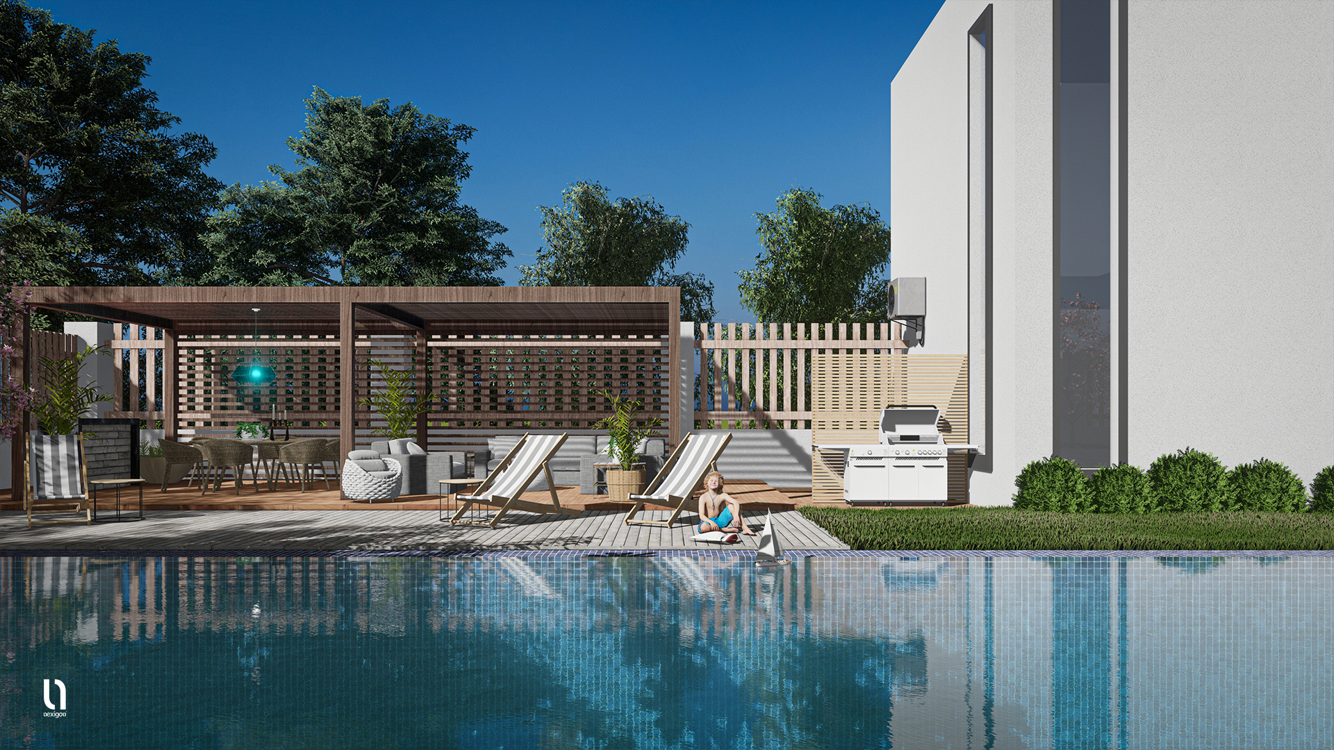 [CGI] Residential Landscape Project-8