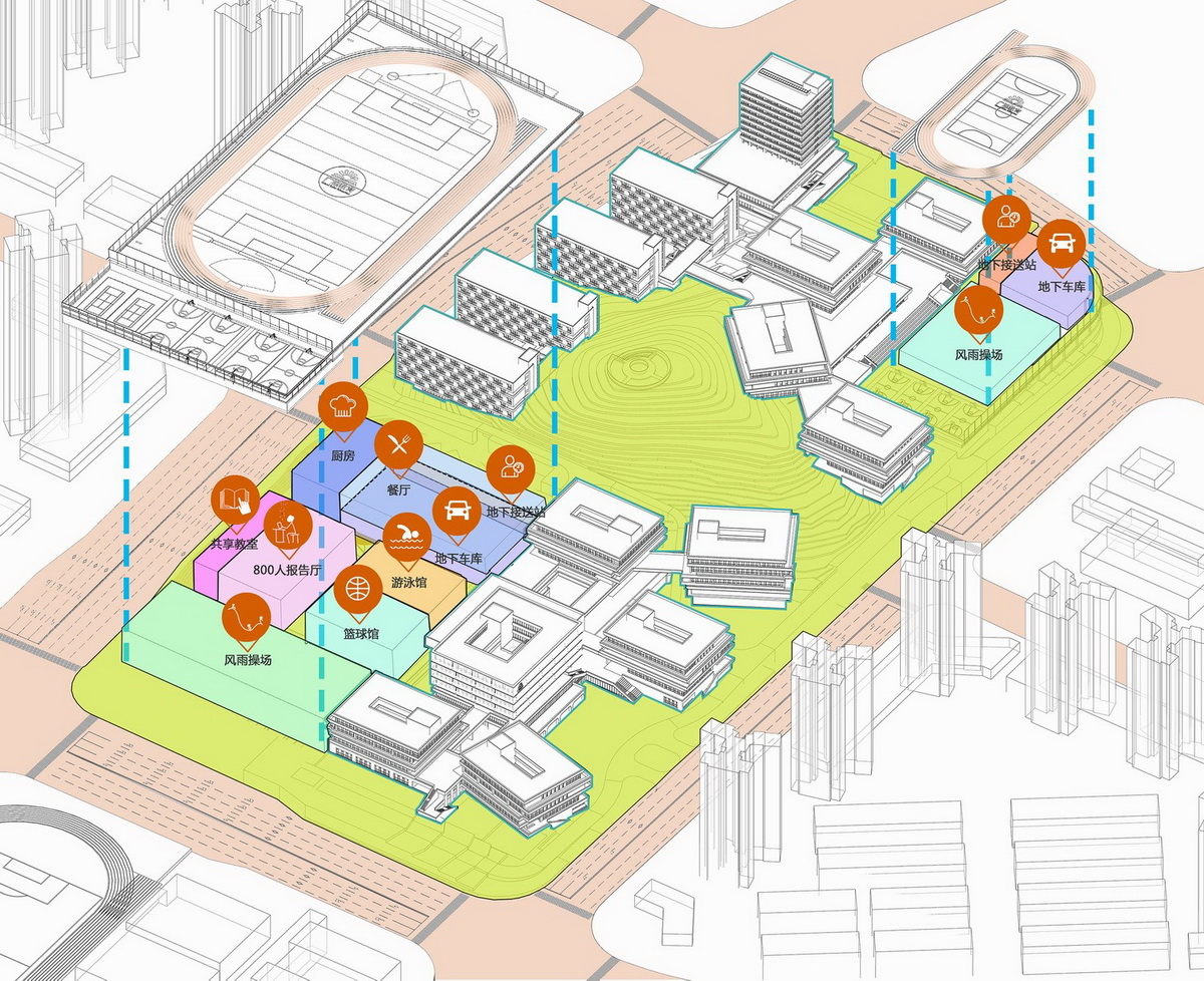 台山市广旭实验学校丨中国江门丨山东建筑大学建筑城规学院象外营造工作室-50