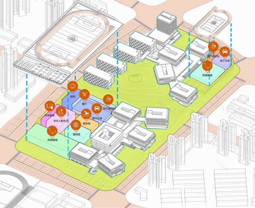 台山市广旭实验学校丨中国江门丨山东建筑大学建筑城规学院象外营造工作室-50