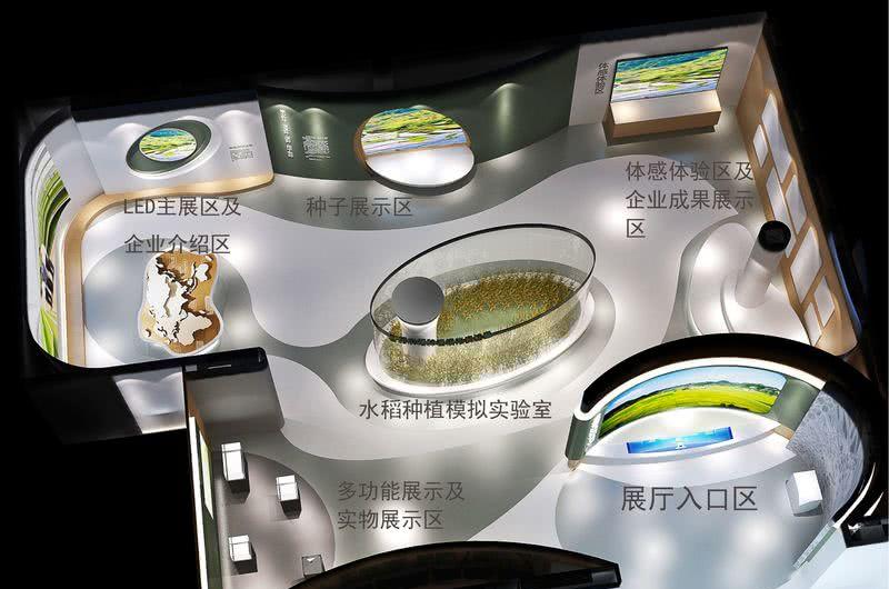 海水稻科技展厅,现代科技与传统水稻文化的完美融合,农业展厅-25