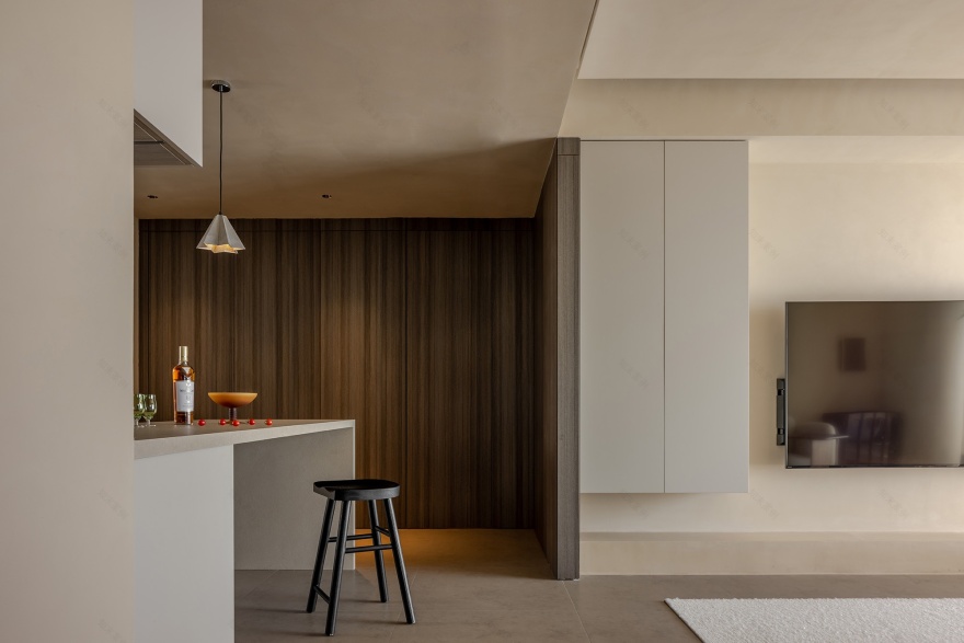 萌宠+二人世界,微侘寂美学戳中心巴丨晓安设计-47