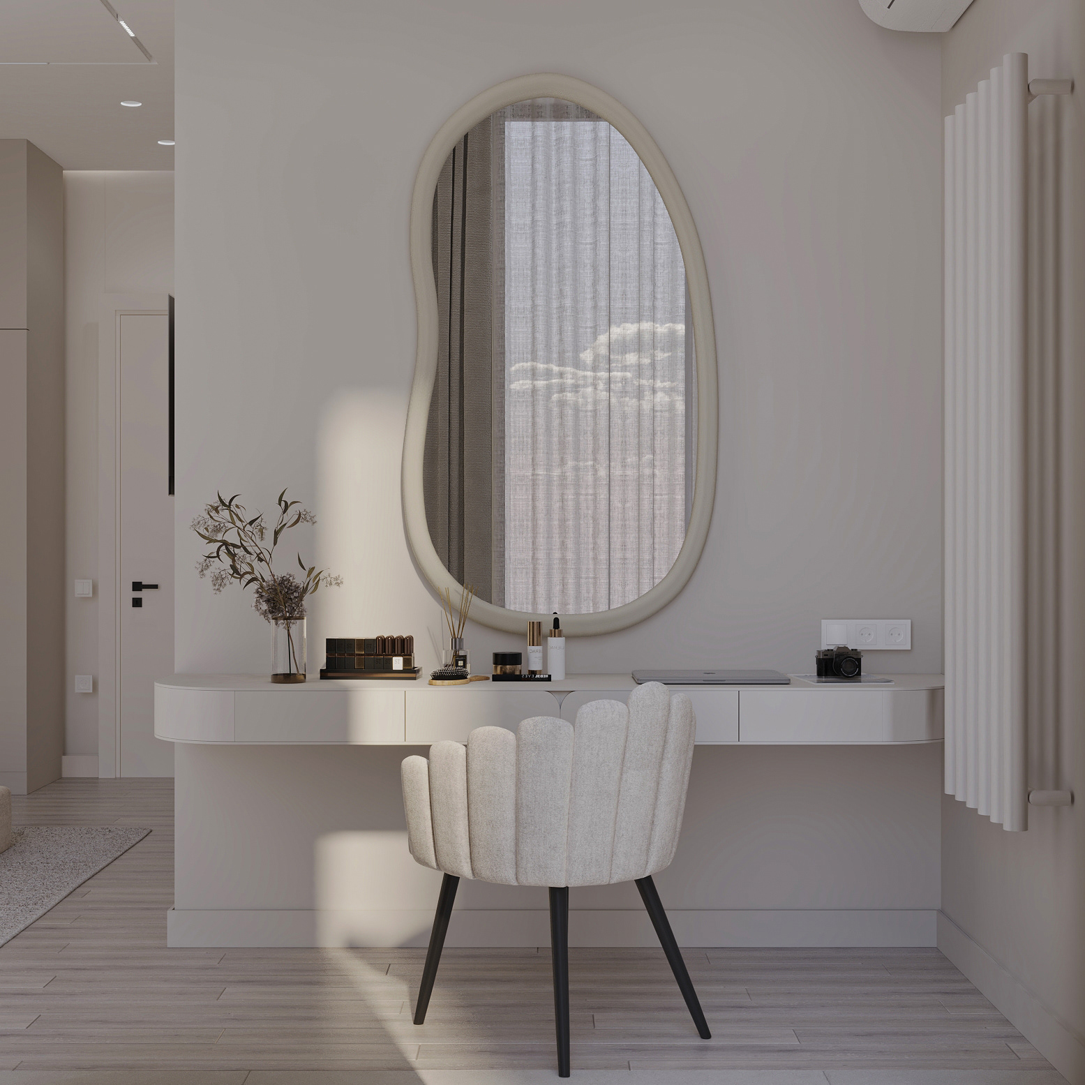 Scandinavian private house interior design-30