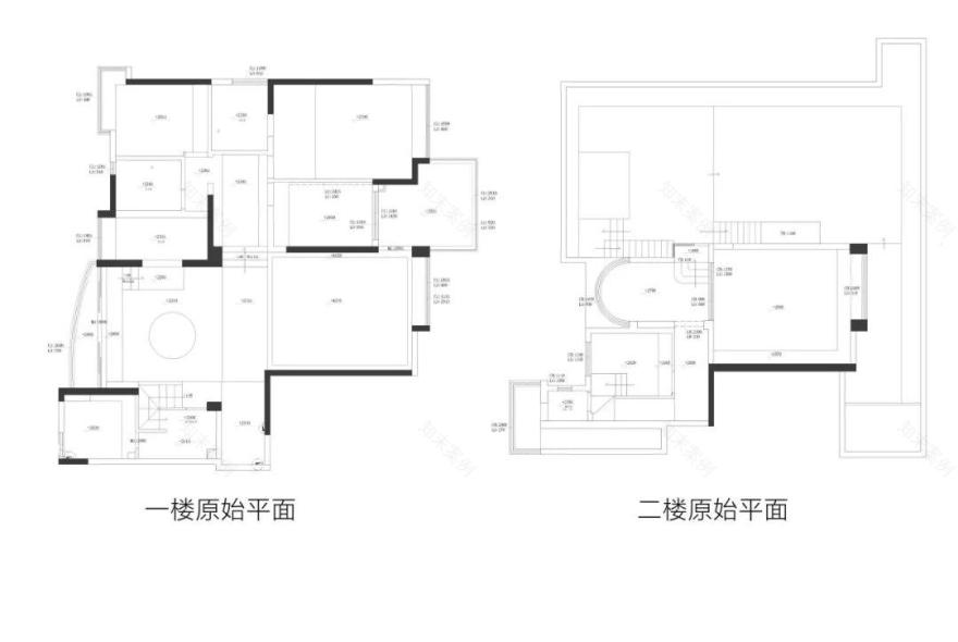 启物设计·300㎡顶层复式住宅-3