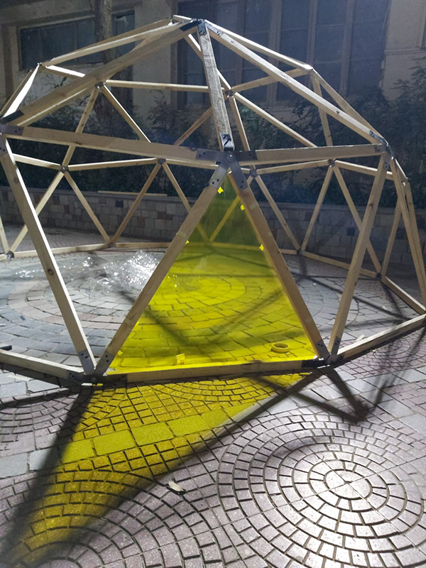 测地线穹顶丨建筑系-8