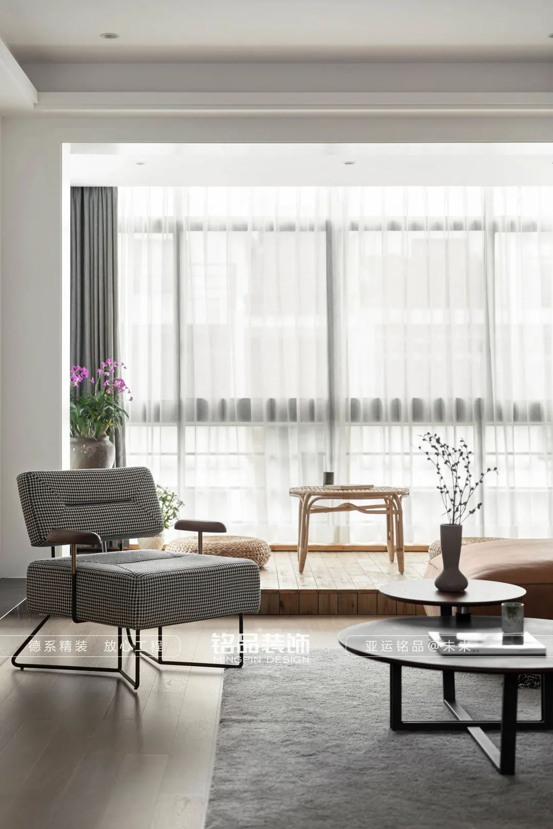 日式原木风大宅丨铭品装饰-17