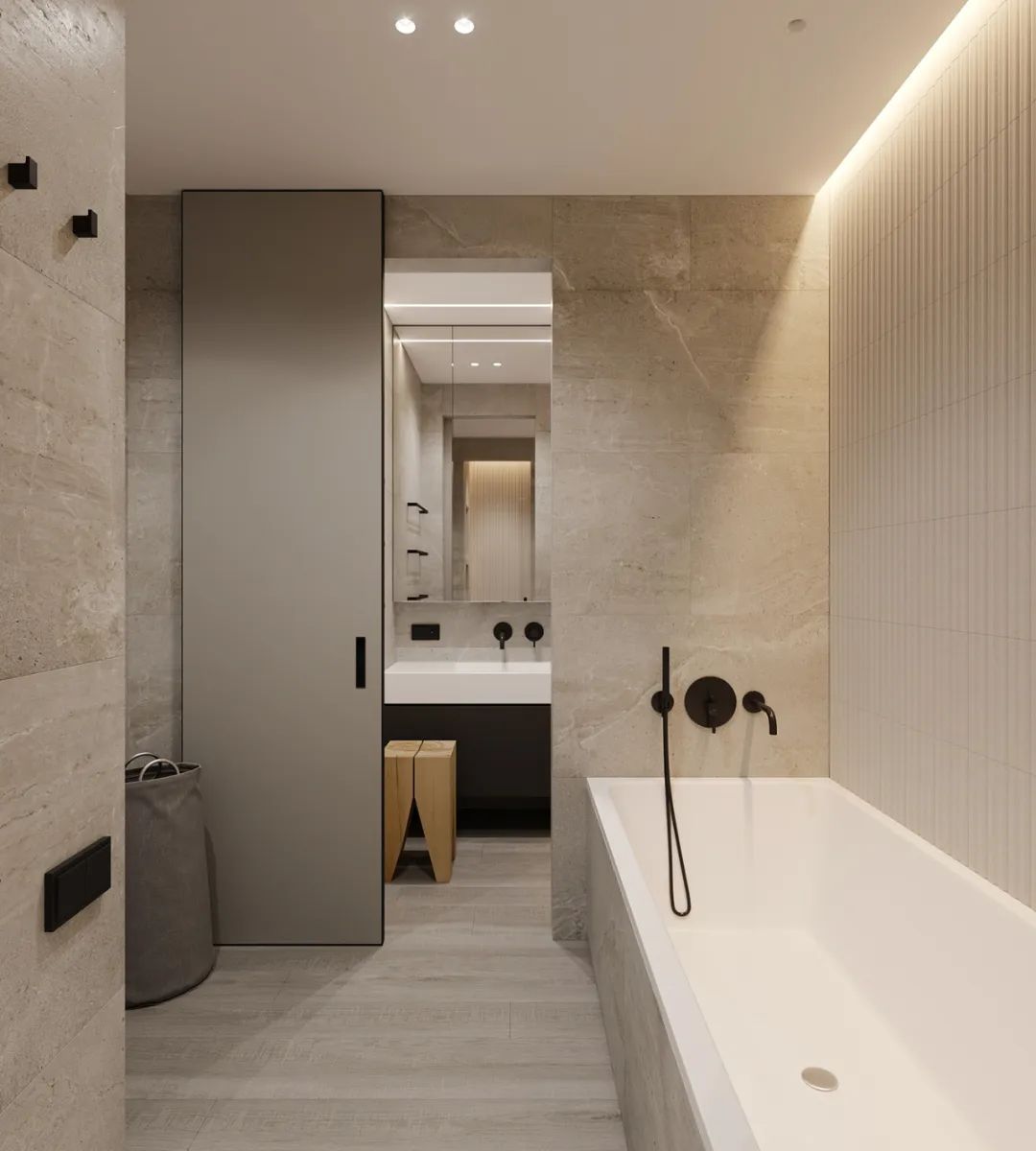 极简自然的 82㎡精致住宅丨Sofia Rubinskaya-52