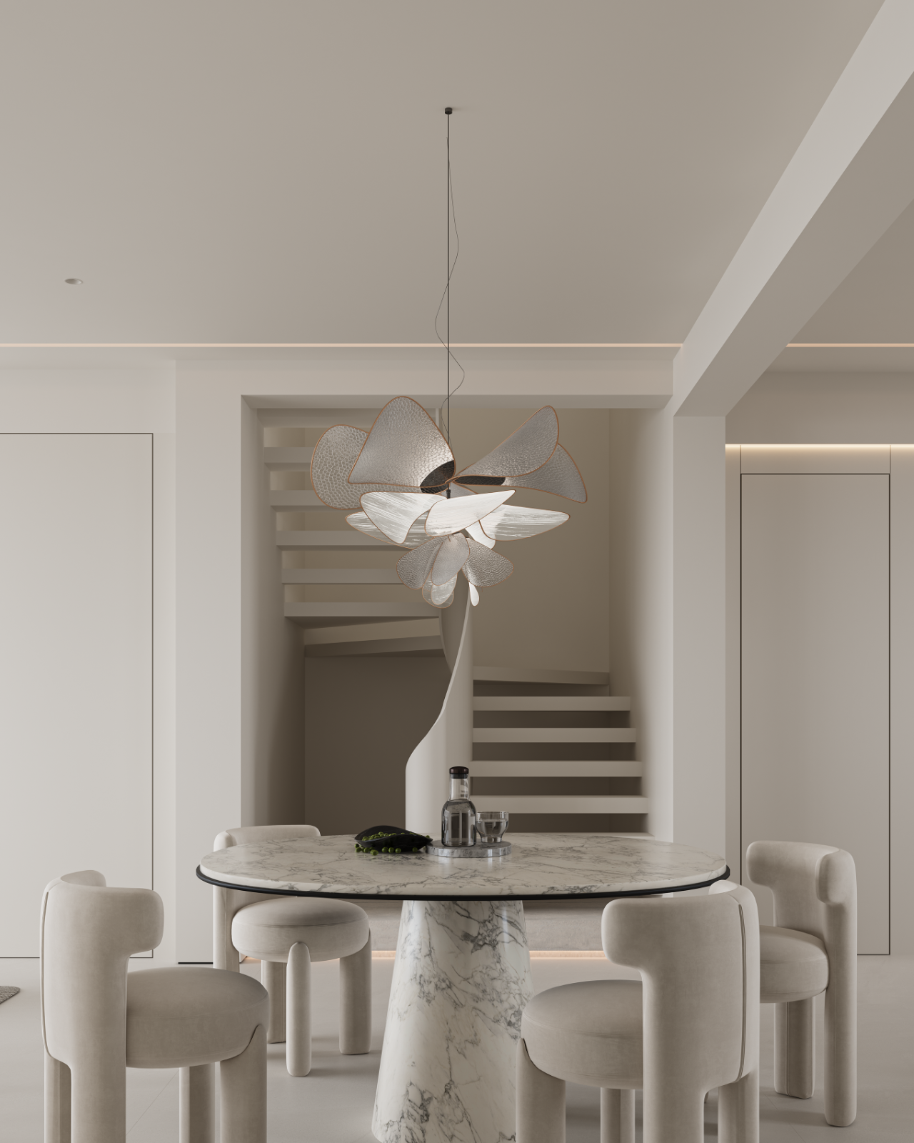 Crema 纯净 · 治愈丨H J SPACE DESING(逅界空间设计)-21