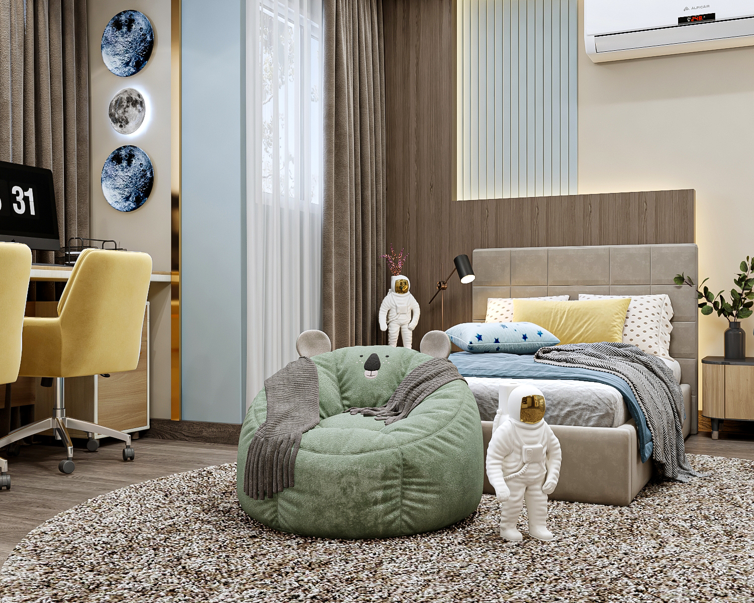 男孩房间丨ASMAA SAMIR-9