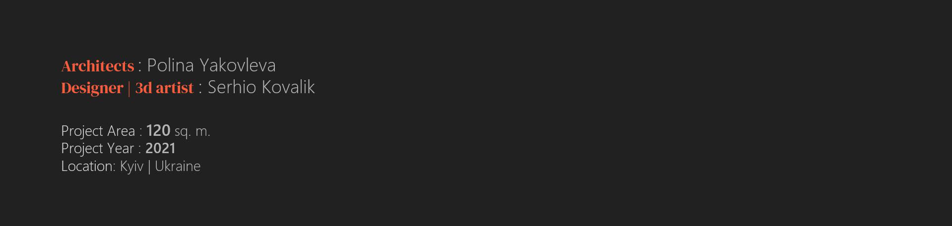 120平 黑红调子 空间设计-1