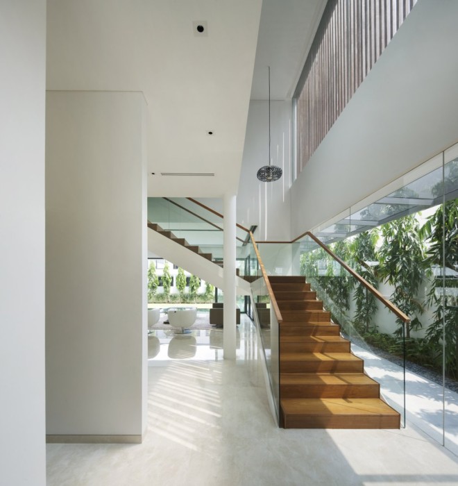 豪华别墅 现代风格新加坡现代住宅设计-17