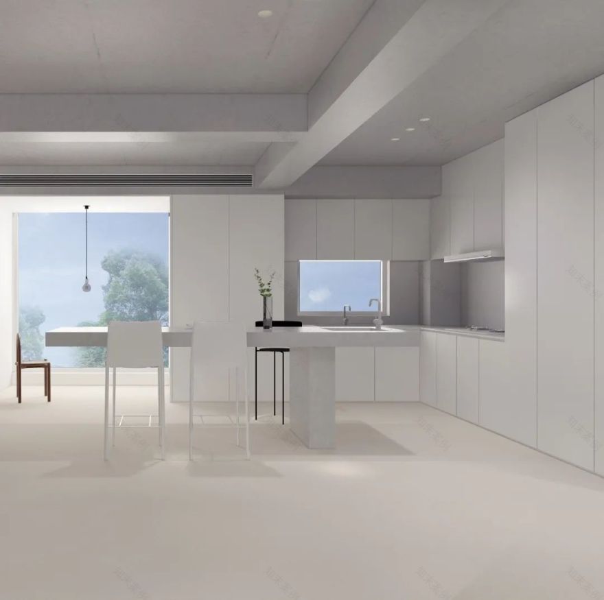 杭州白色公寓 | 至上主义的空间艺术-32