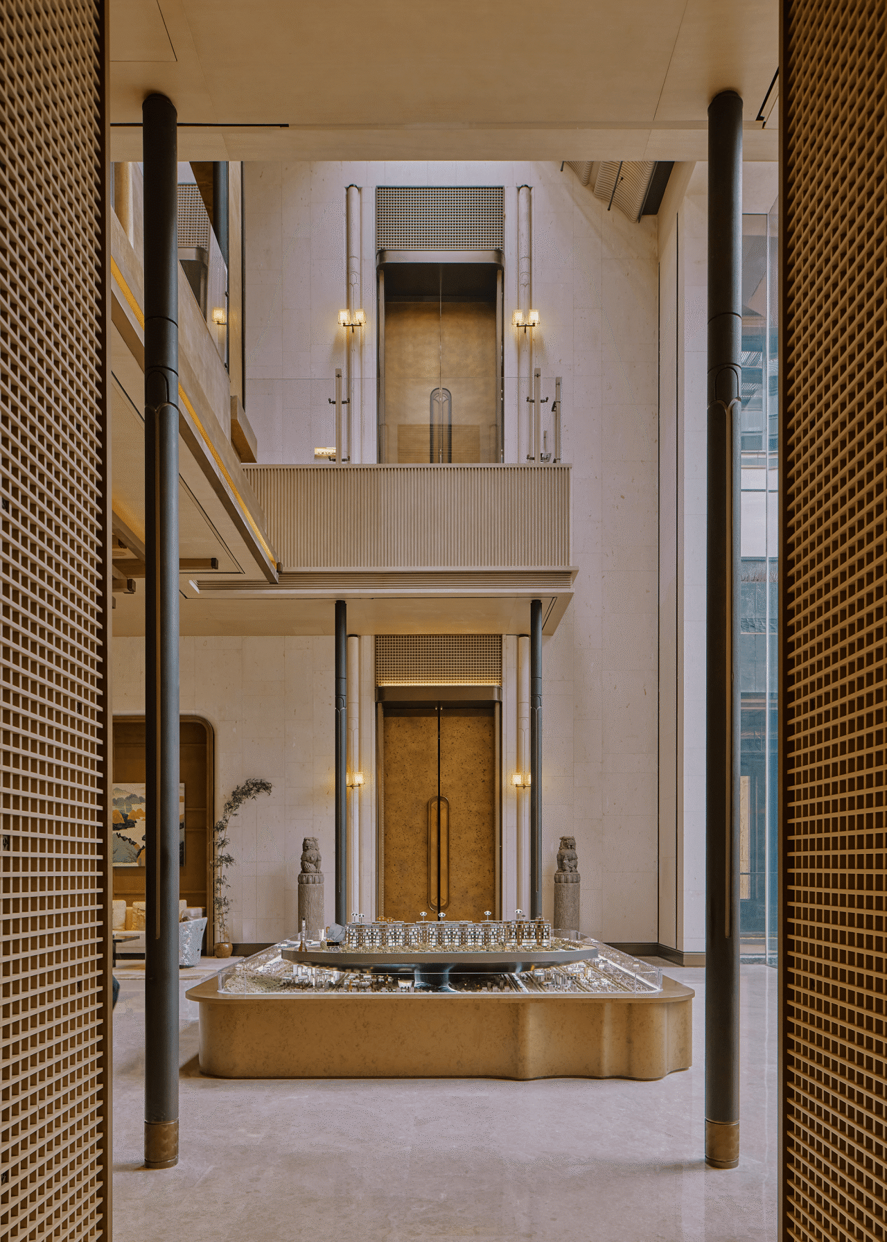 浙江越秀运河樾售楼处丨中国杭州丨集艾设计褚震团队（空间）,集艾设计汪丽团队（软装）-16