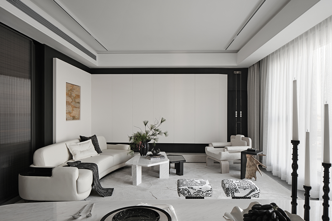 中海大连十里观澜复式丨中国大连丨深圳共向设计（室内）,深圳共向美学（软装）-19