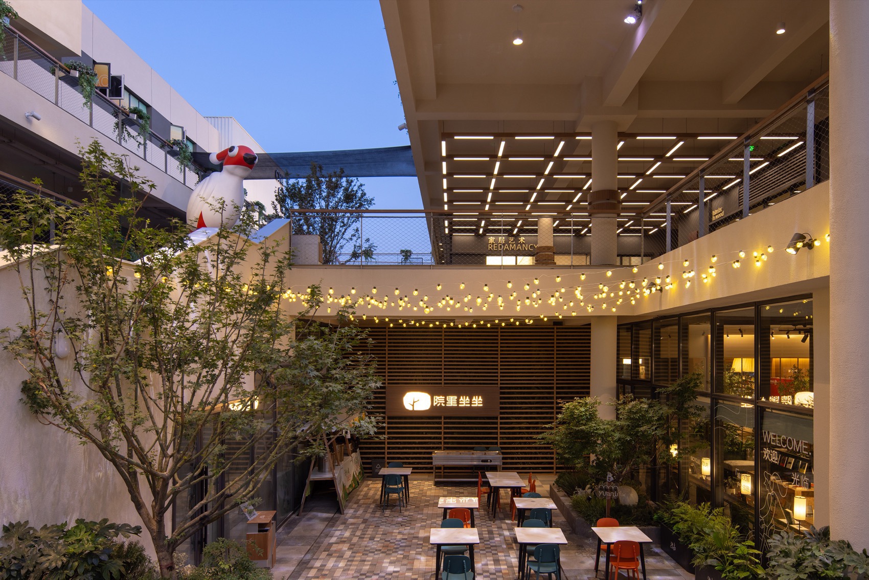 西安万科理想城北区小镇中心·池岛丨中国西安丨成都九十建筑设计有限公司-63