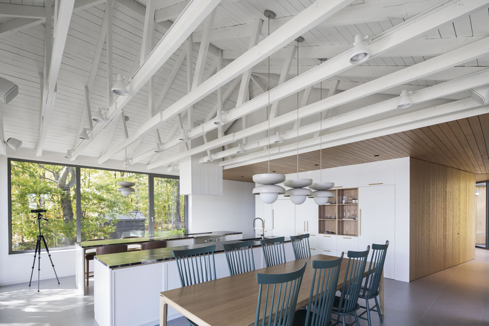 魁北克L'Échouage别墅丨加拿大魁北克丨Bourgeois,Lechasseur architees-19