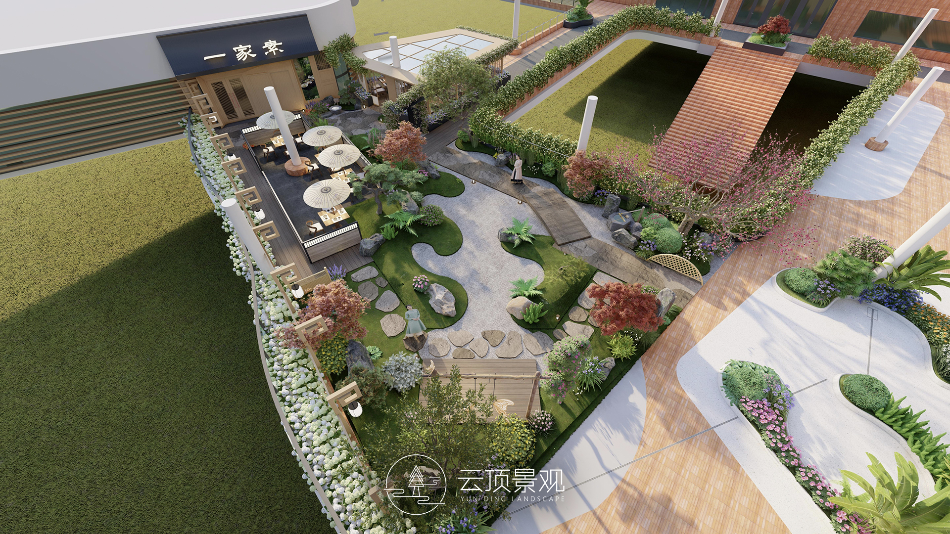 380m²工联CC屋顶花园餐厅丨中国杭州丨云顶景观（YunDing Landscape）-9