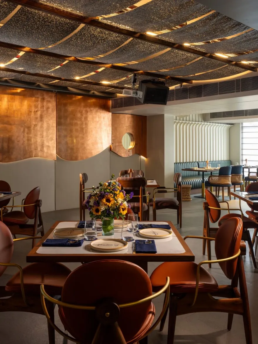 Madam G 餐厅丨印度加尔各答丨A Square Designs-26