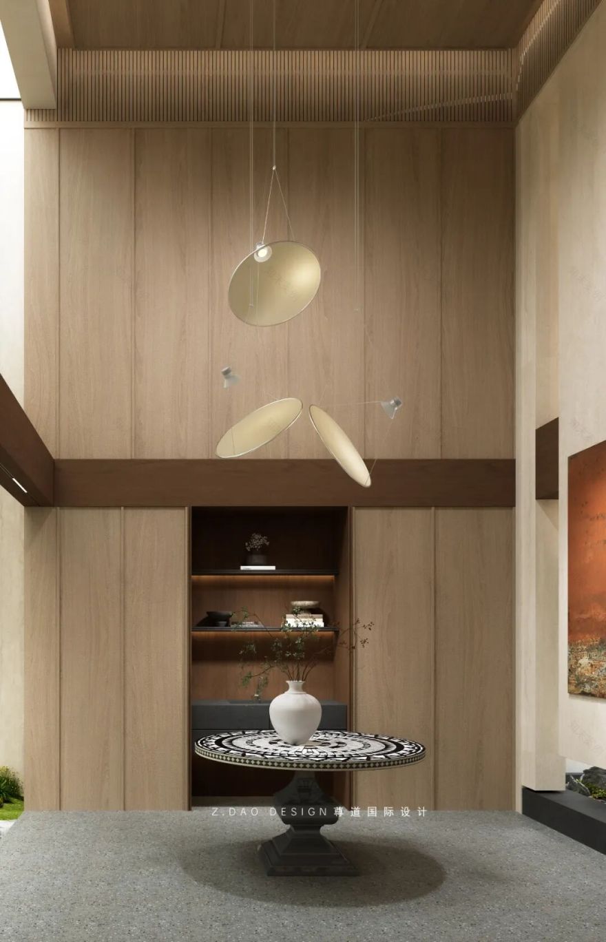 尊道新作|合肥『文一·塘溪津门』1000㎡折衷主义别墅,专治豪宅审美疲劳。-51