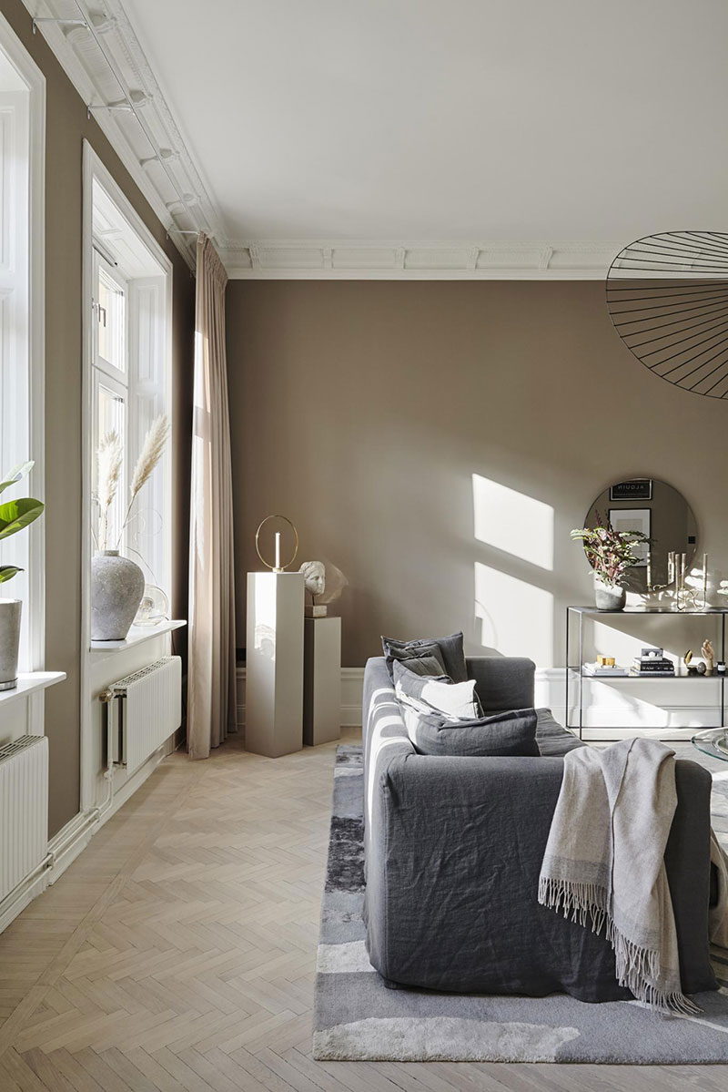 斯德哥尔摩现代公寓音乐室设计-4