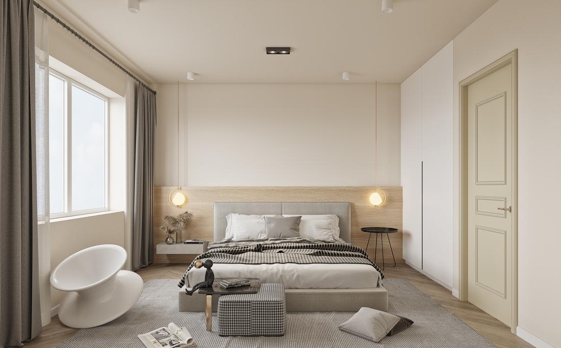 80㎡粉色阳台少女心住宅设计-5