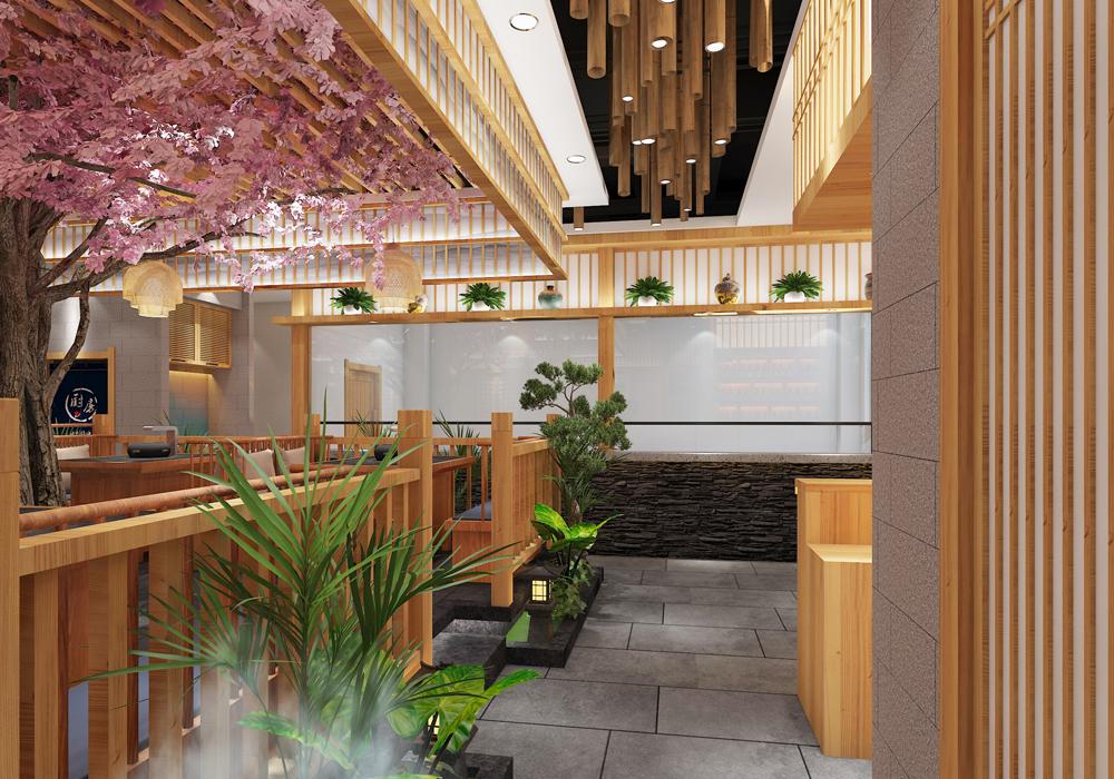 
河南济源九久和牛烤肉料理日式烤肉装修设计 -12