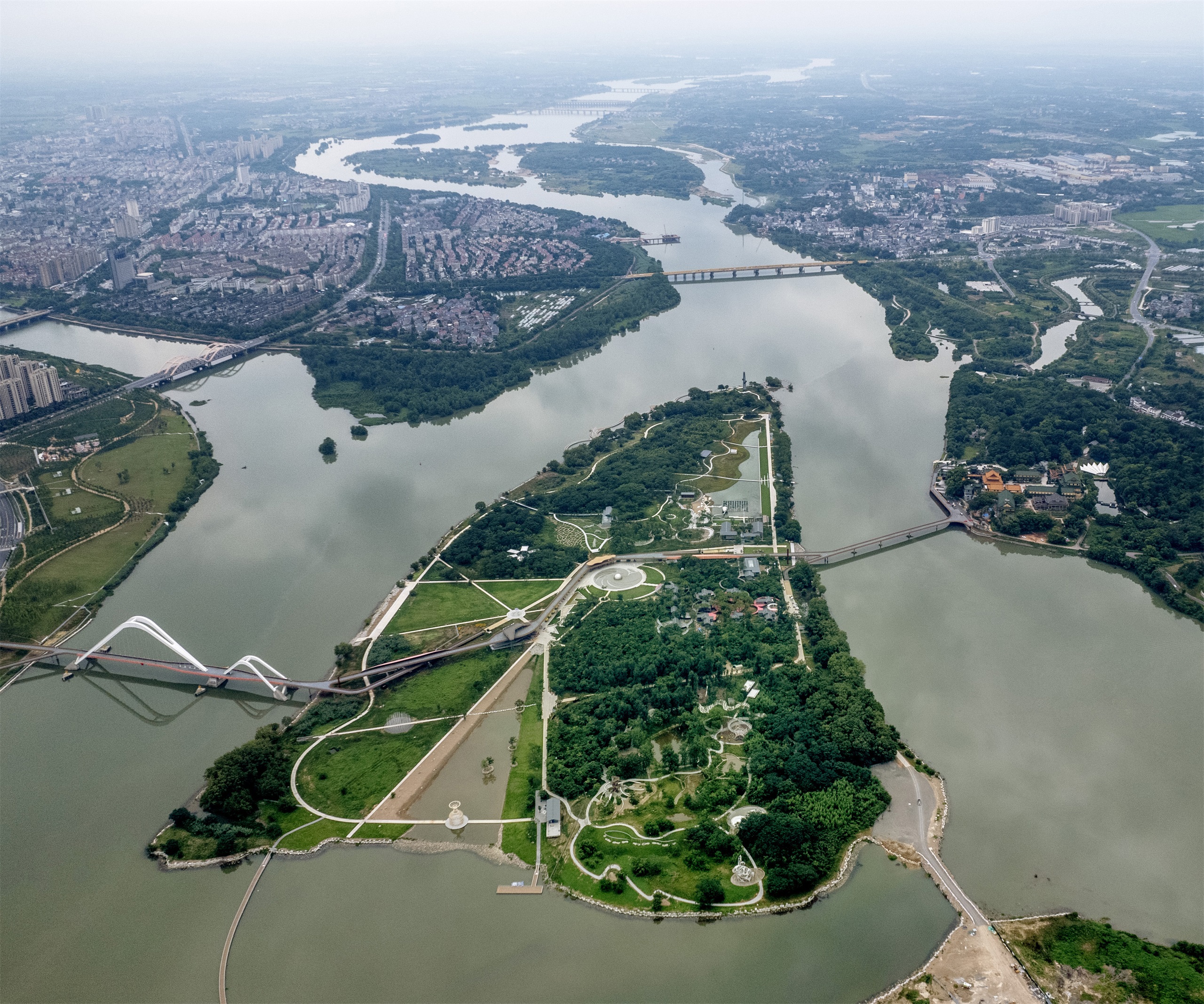 凤翔洲水文化公园丨中国衢州丨张唐景观-37