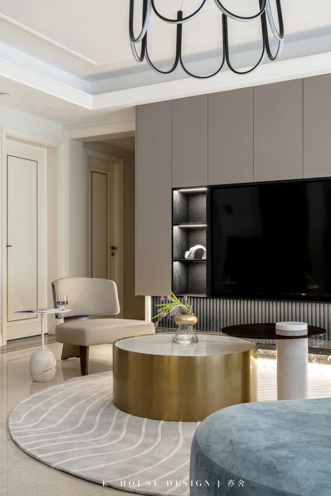 屿光 · 现代轻奢家居空间设计丨中国成都丨陈颖-34